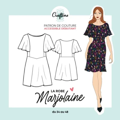 Patron Craftine Robe Marjolaine