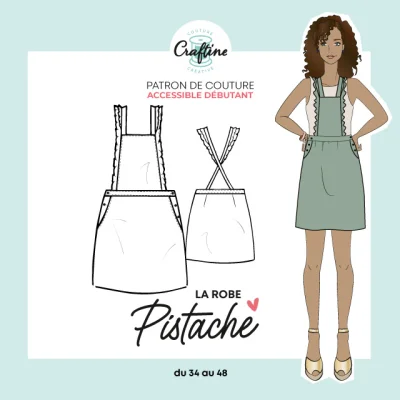 Patron Craftine Robe Pistache