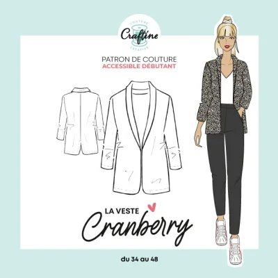 Patron Craftine Veste Cranberry