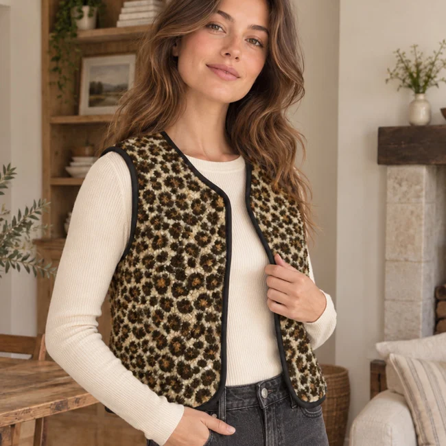 Kit Couture Craftine Gilet en Bouclette Graou
