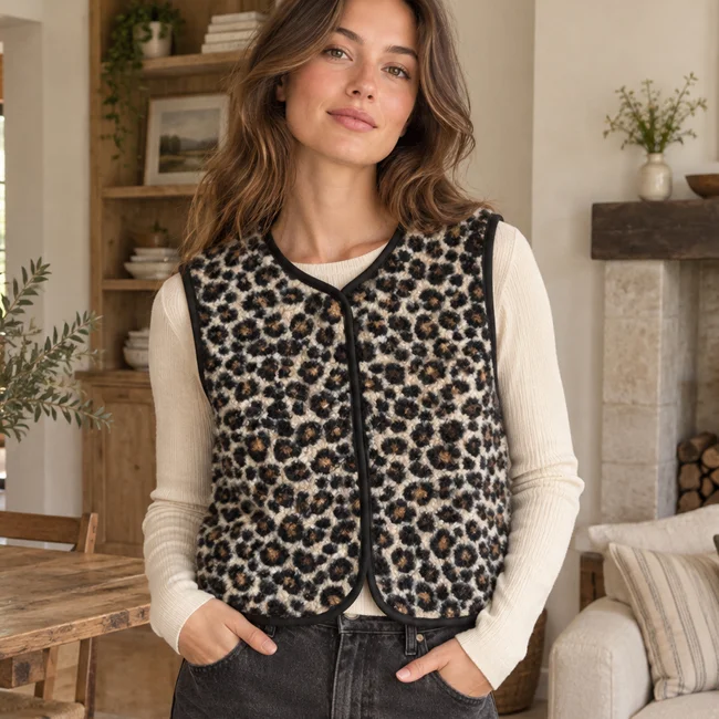Kit Couture Craftine Gilet en Bouclette Graou
