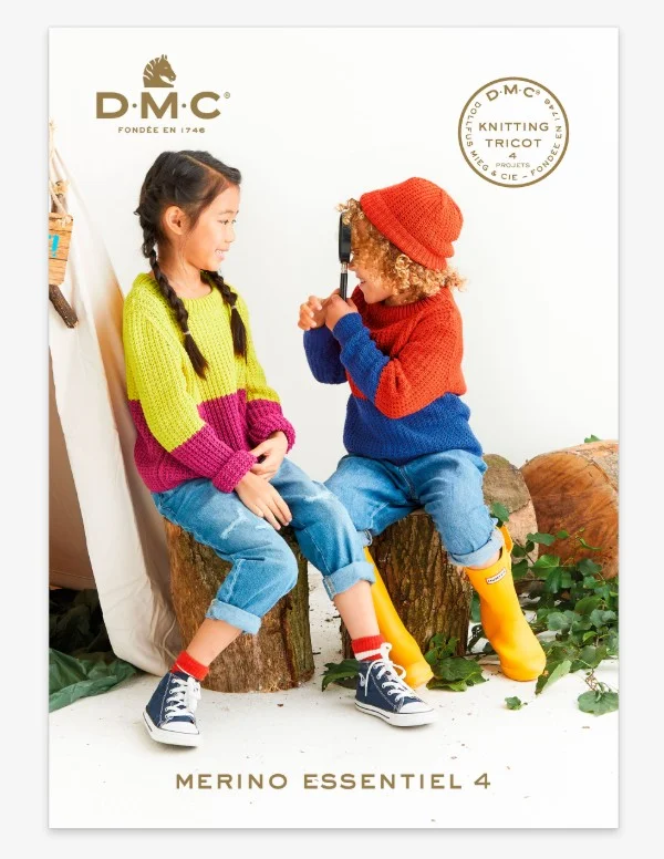 Livre de patrons Tricot enfant DMC Merino Essentiel 4