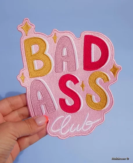 Ecusson Thermocollant Badass Club XL