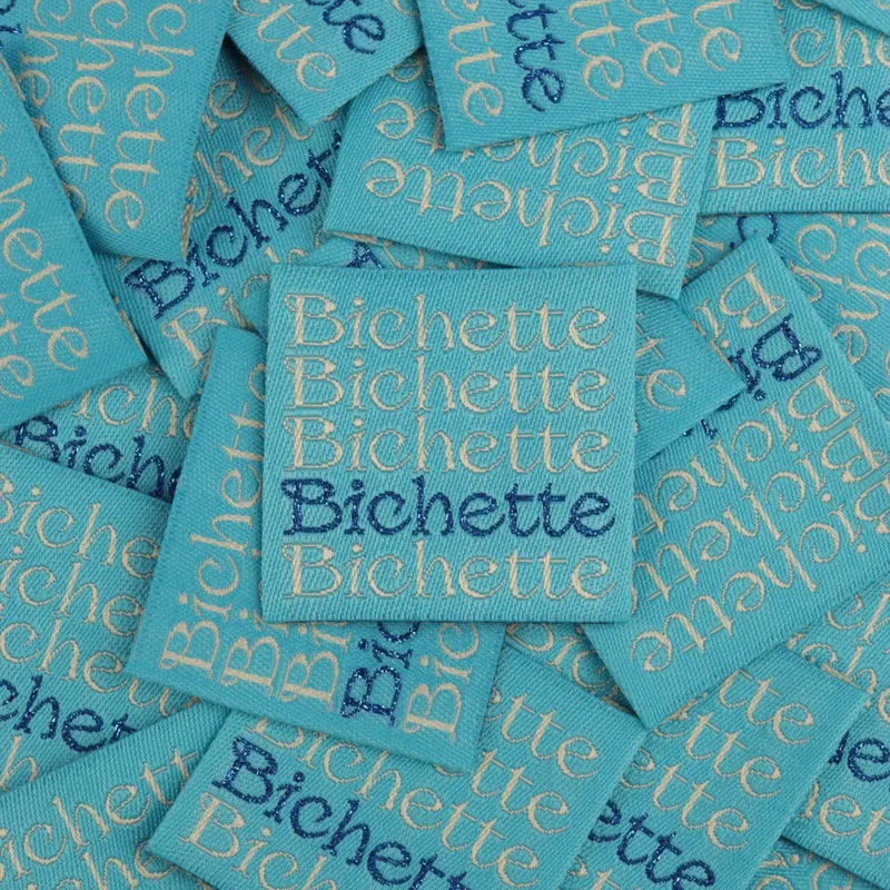 Etiquettes à coudre Bohin Bichette x4