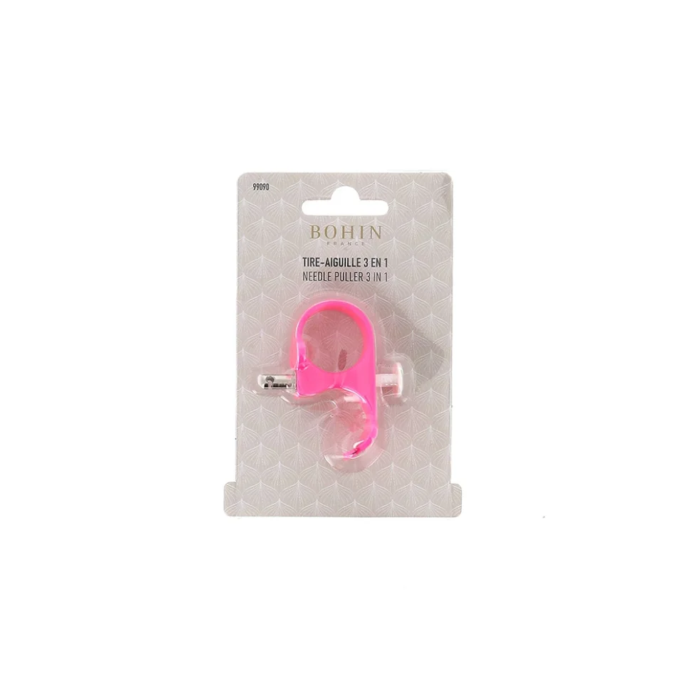 Tire aiguilles 3 en 1 Bohin Rose x1