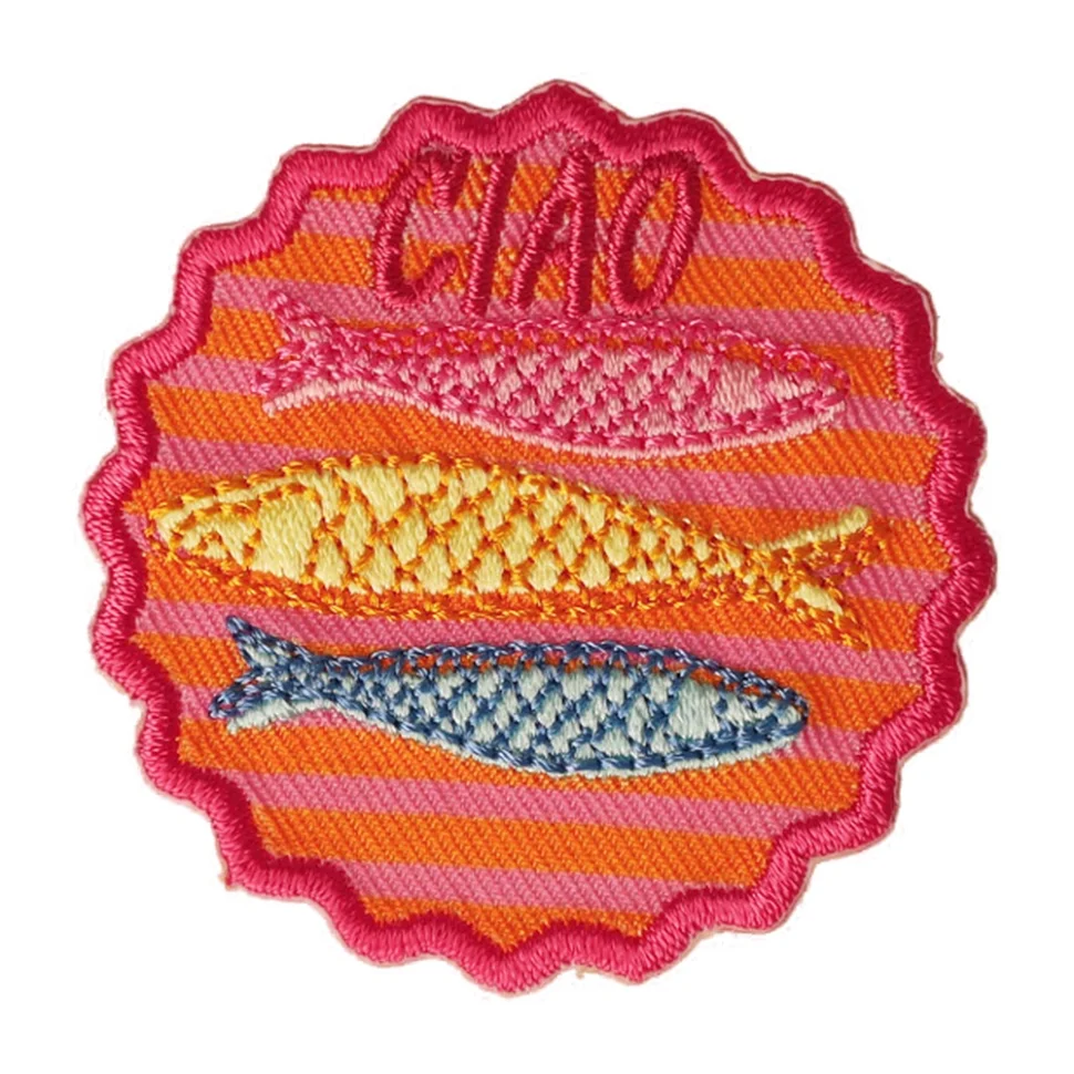 Ecusson Thermocollant 45mm Ciao x1
