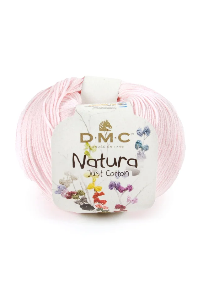 Pelote DMC Coton Natura - Rose Layette N°06
