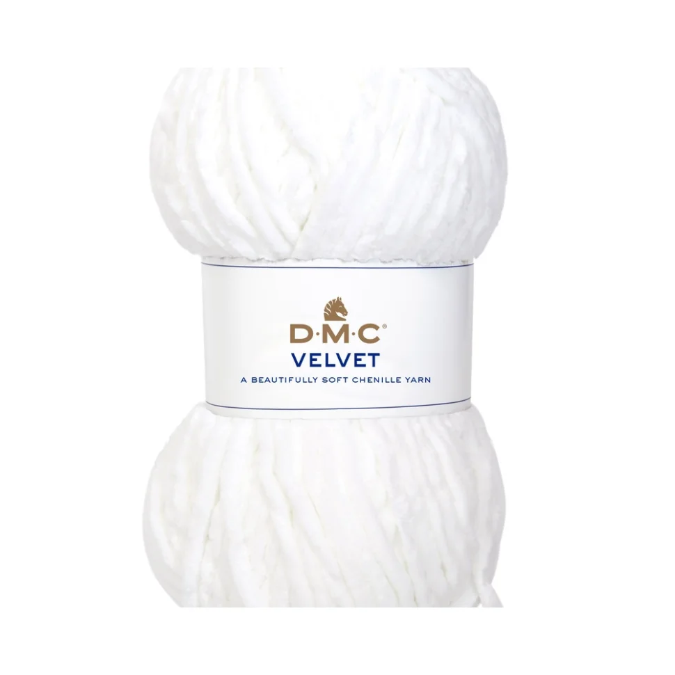 Fil Velvet DMC Blanc N° 002
