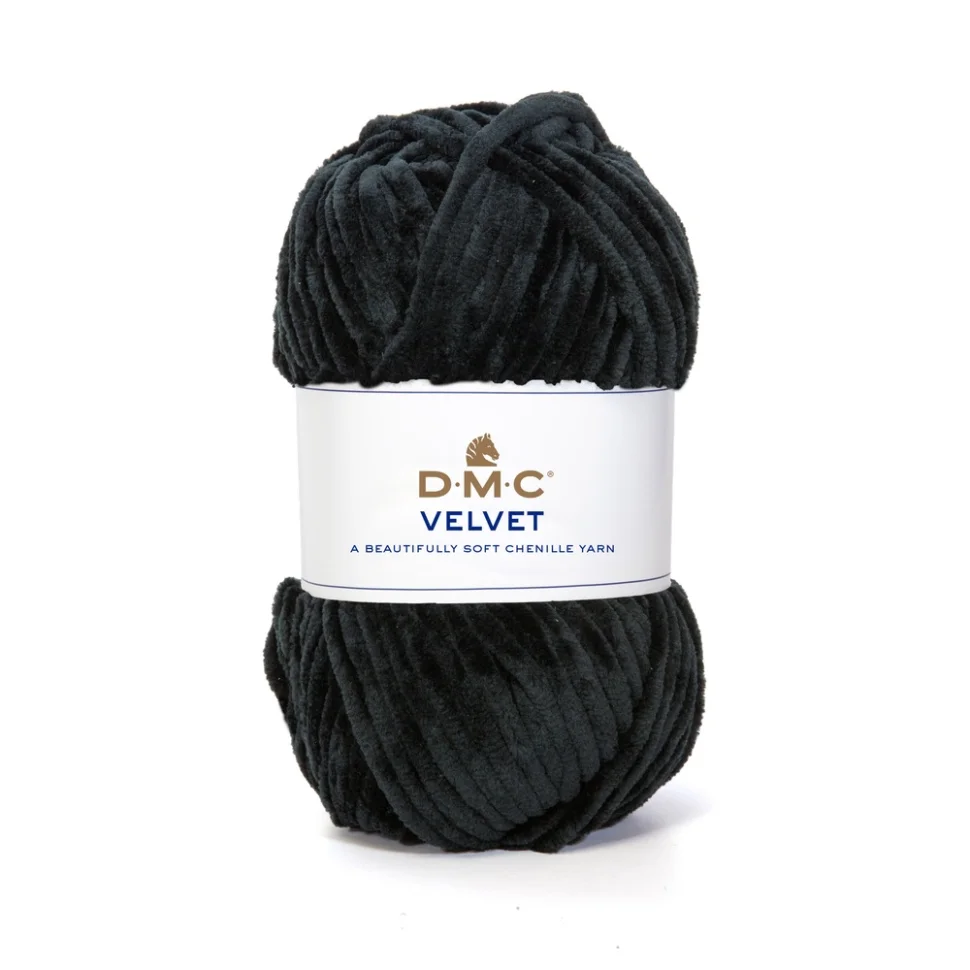 Fil Velvet DMC Noir N° 010