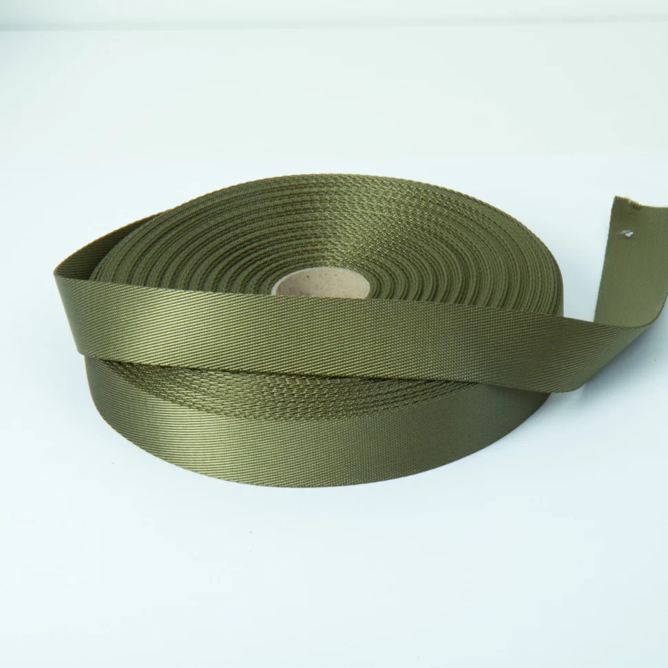 Sangle Polyester 30 mm Vert Kaki x1m