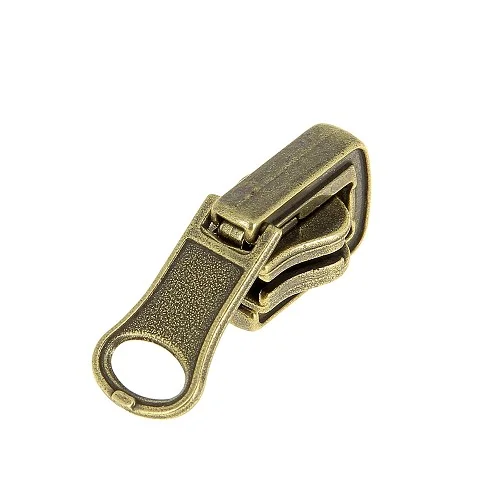 Curseur pour fermeture éclair Réversible n° 5 - Bronze