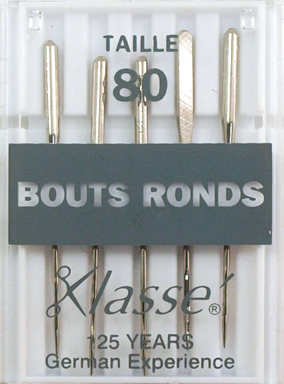 Aiguilles Machine Bouts ronds 80/12 - Klassé
