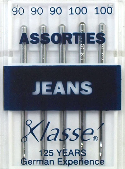 Aiguilles Machine Jeans assorties - Klassé