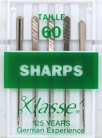 Aiguilles Machine Sharps 60/12 - Klassé