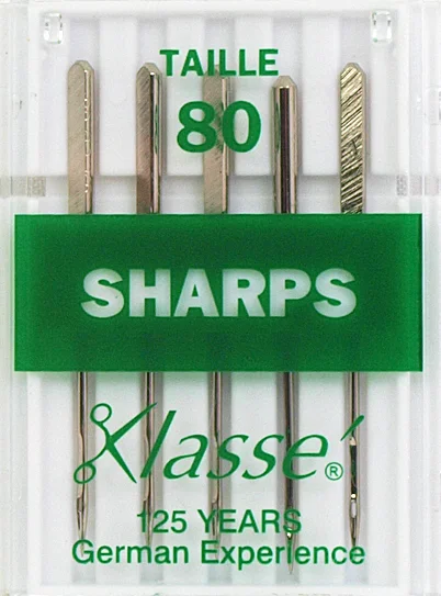 Aiguilles Machine Sharps 80/12 - Klassé