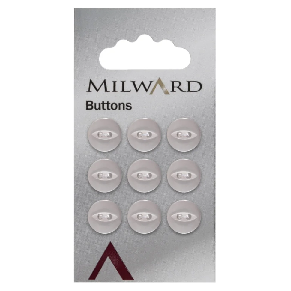 Bouton à coudre Milward Luis rose pâle 11 mm x9