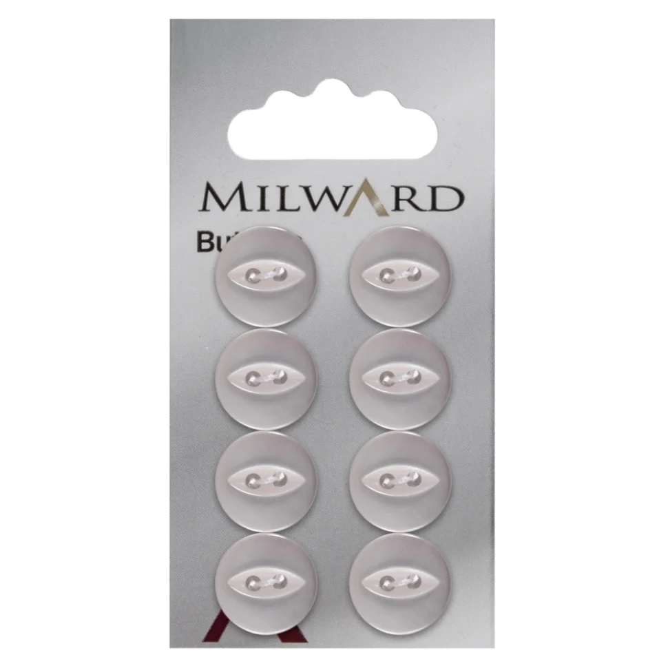 Bouton à coudre Milward Luis Rose pâle 13 mm x8