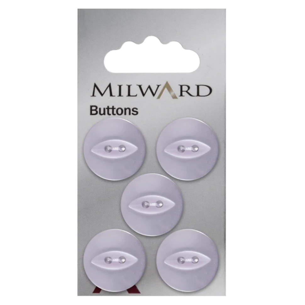 Bouton à coudre Milward Luis lilas 19 mm x5