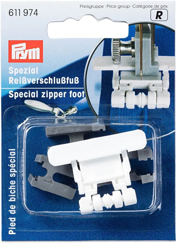 Pied de biche Prym pour fermetures invisibles