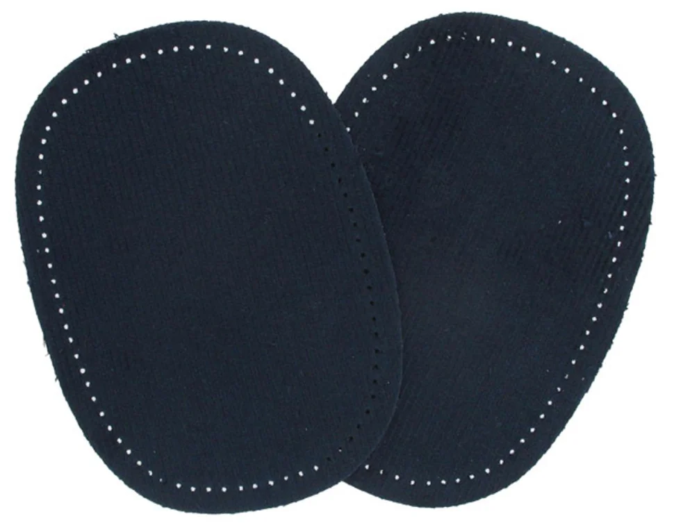 Genouillères-coudières thermocollantes Prym - Velours Bleu marine