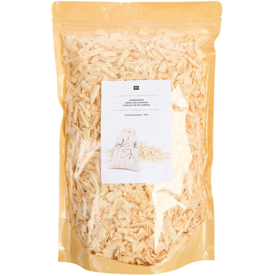 Copeaux de bois de pin cembro Premium 100g - Rico Design