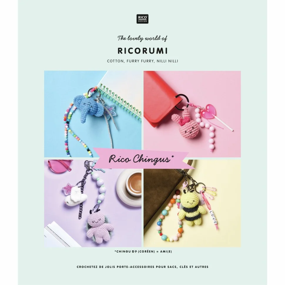 Livre Crochet Rico Chingus - Rico Design