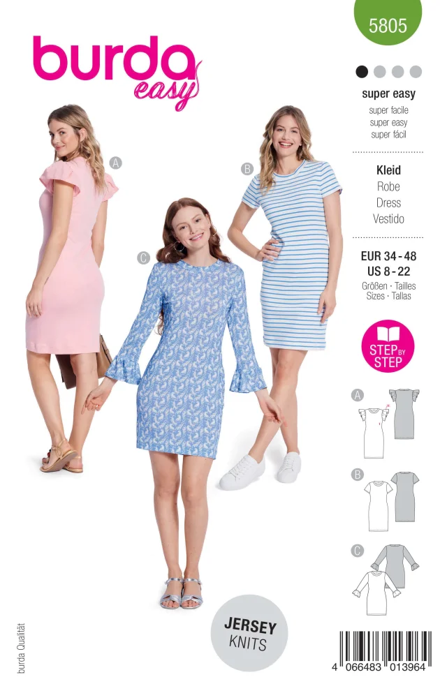 Patron Burda Style 5805 Robe