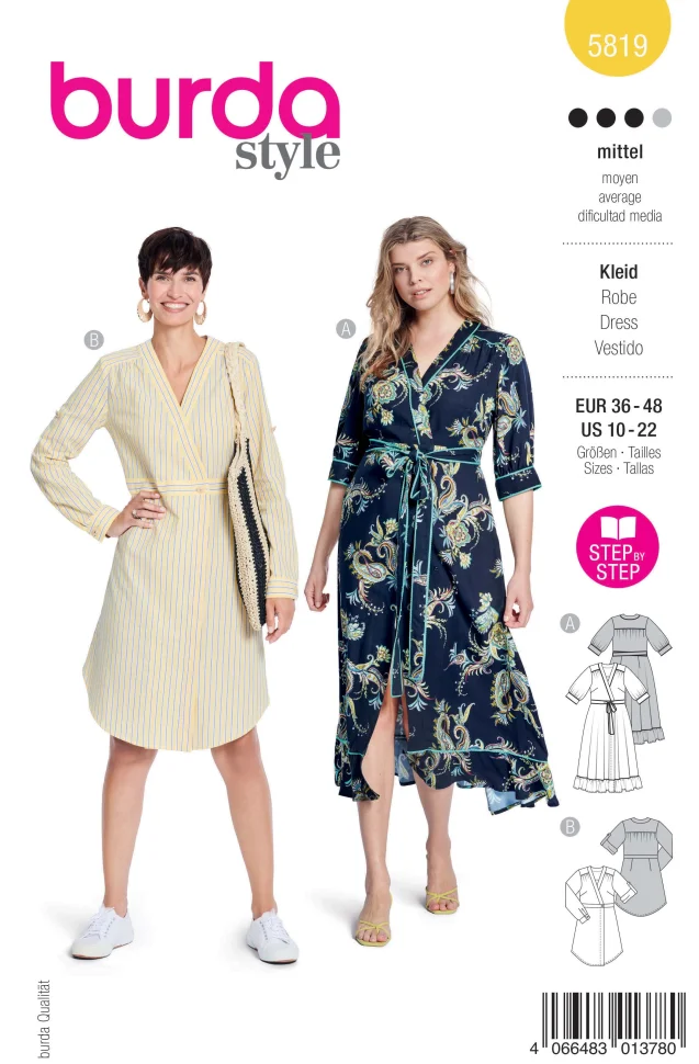Patron Burda Style 5819 Robe