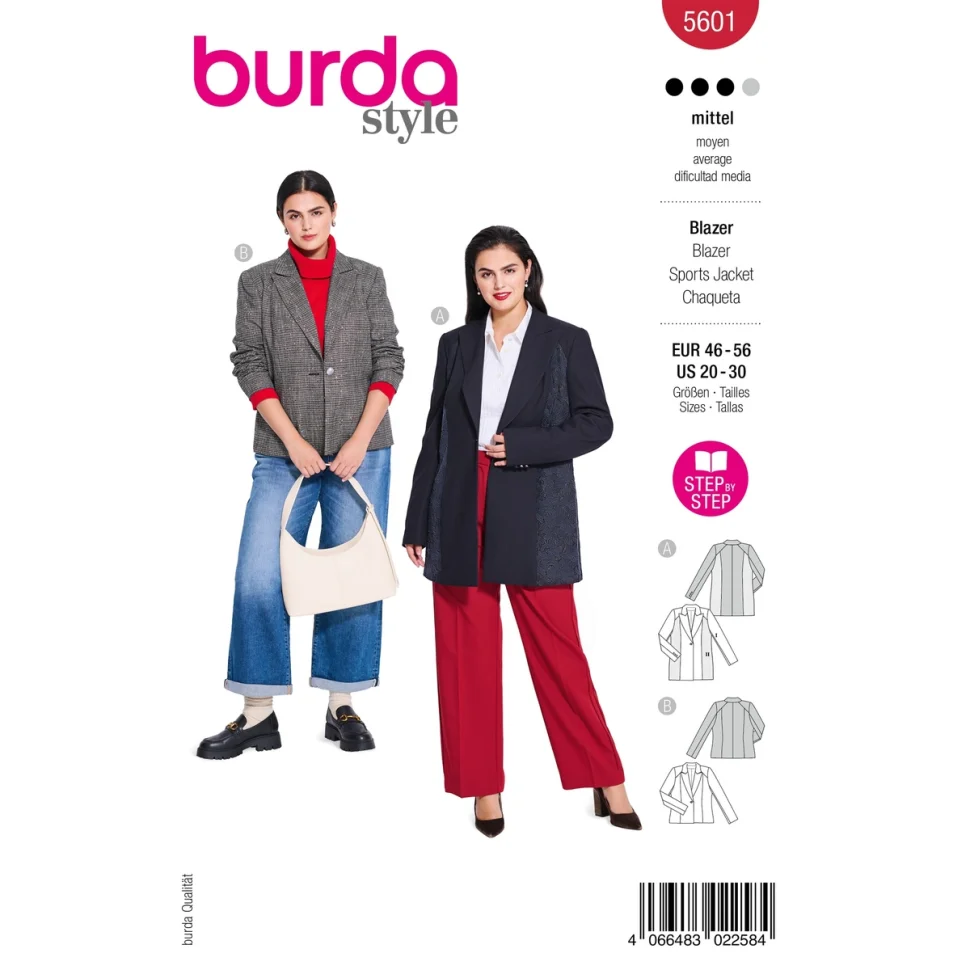Patron Burda 5601 Blazer