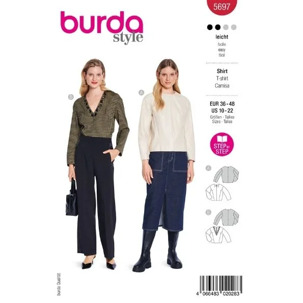 Patron Burda 5697 T-Shirt