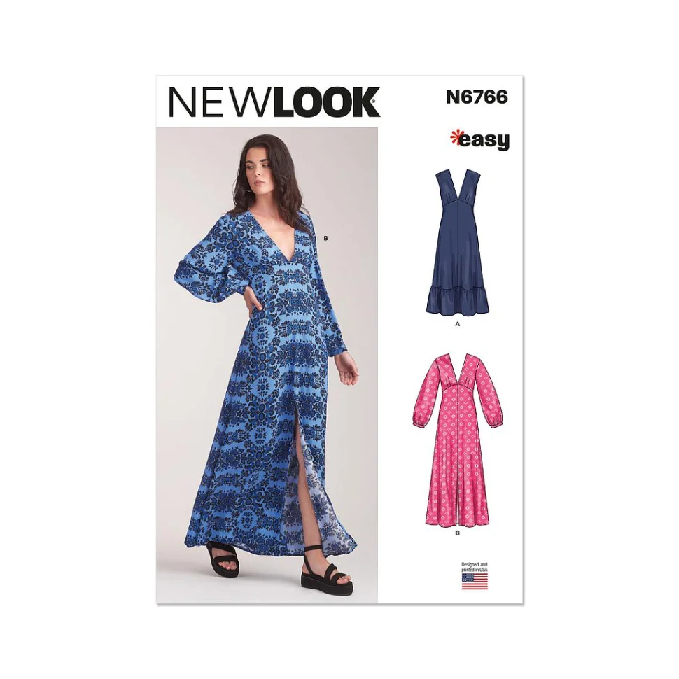 Patron New Look  6766  Robe