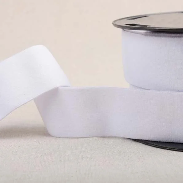 Elastique doux 40 mm Blanc