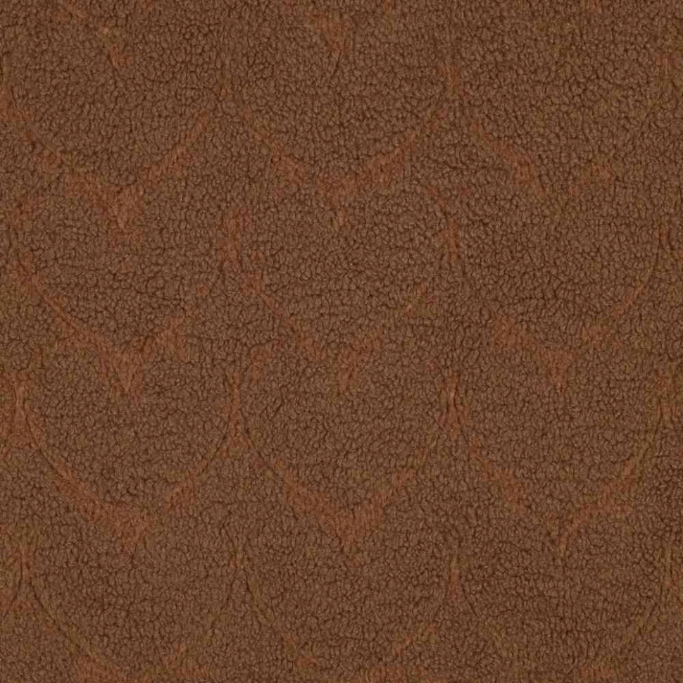 Tissu Fausse fourrure Mouton cœurs Miléna uni Brun