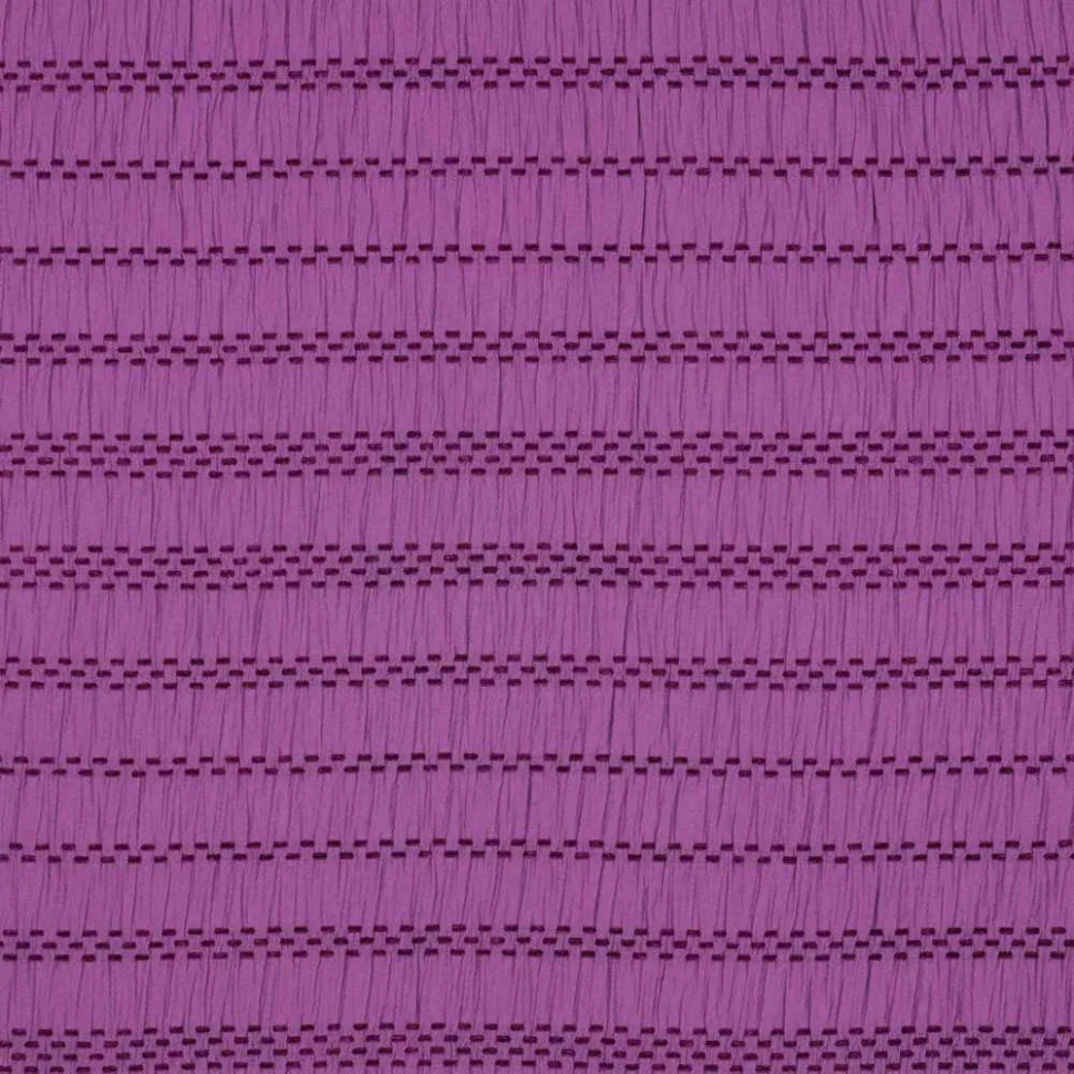 Tissu Polyviscose plissé Textura sur fond Violet