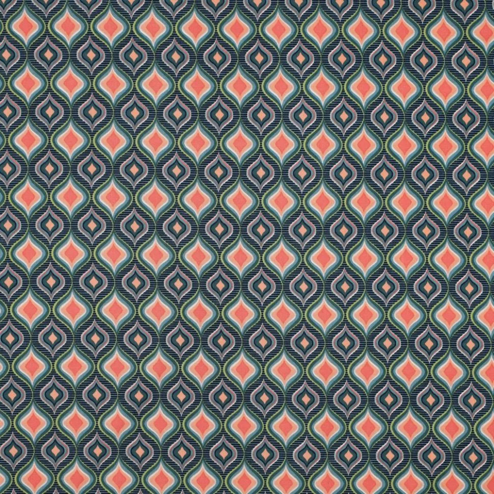 Tissu Viscose extensible Recto sur fond Vert