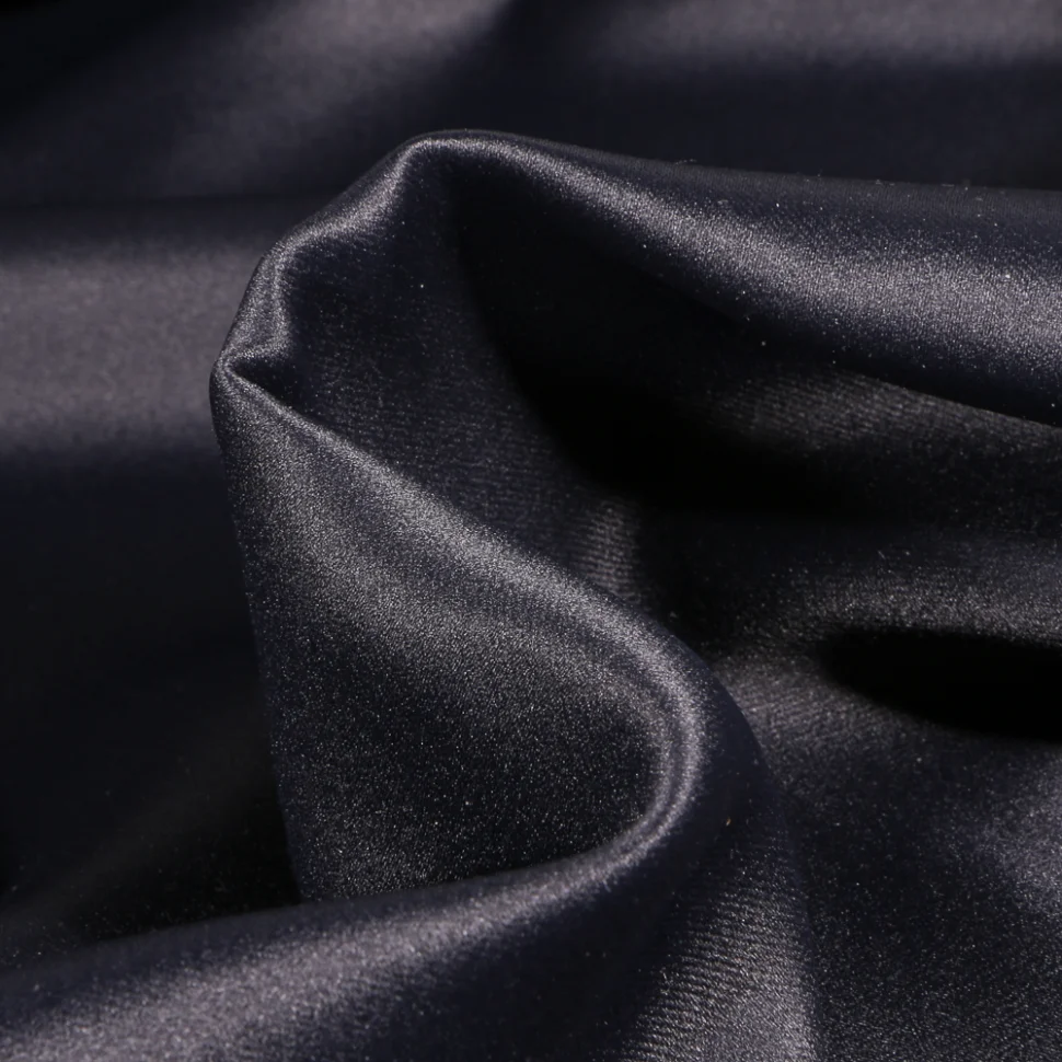 Coupon Tissu Occultant isolant acoustique uni grande largeur Noir - Coupon de 40 cm