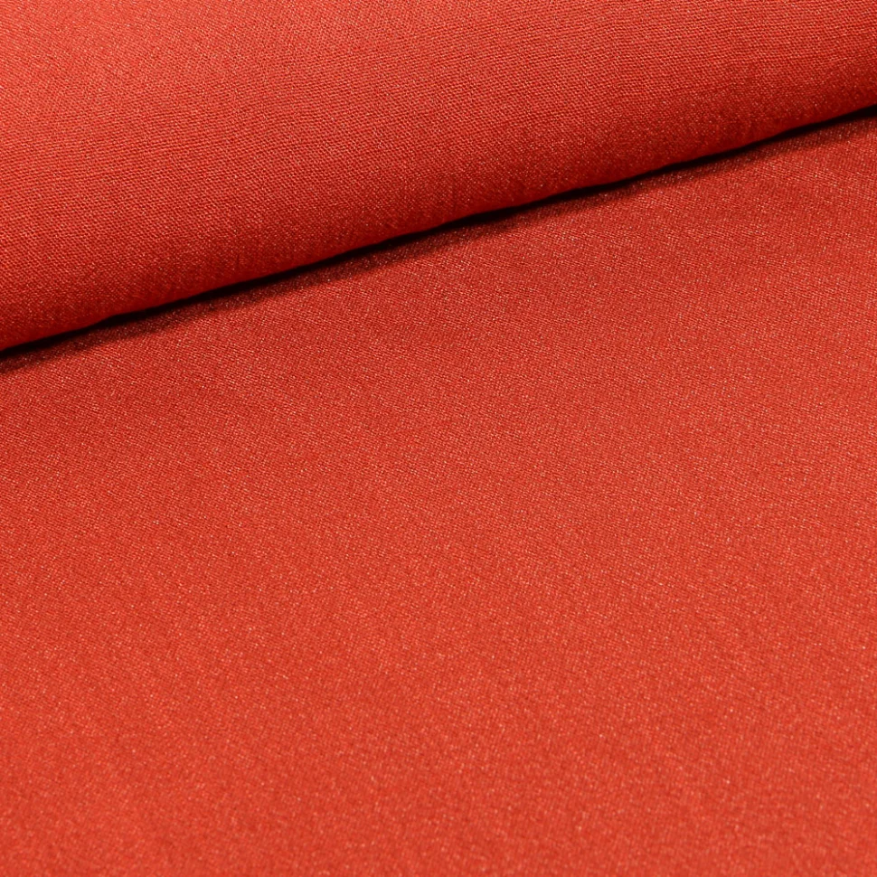 Tissu Viscose texturé uni Bois de rose