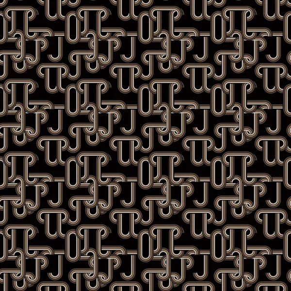 Tissu Viscose Twill Chains Marron sur fond Noir