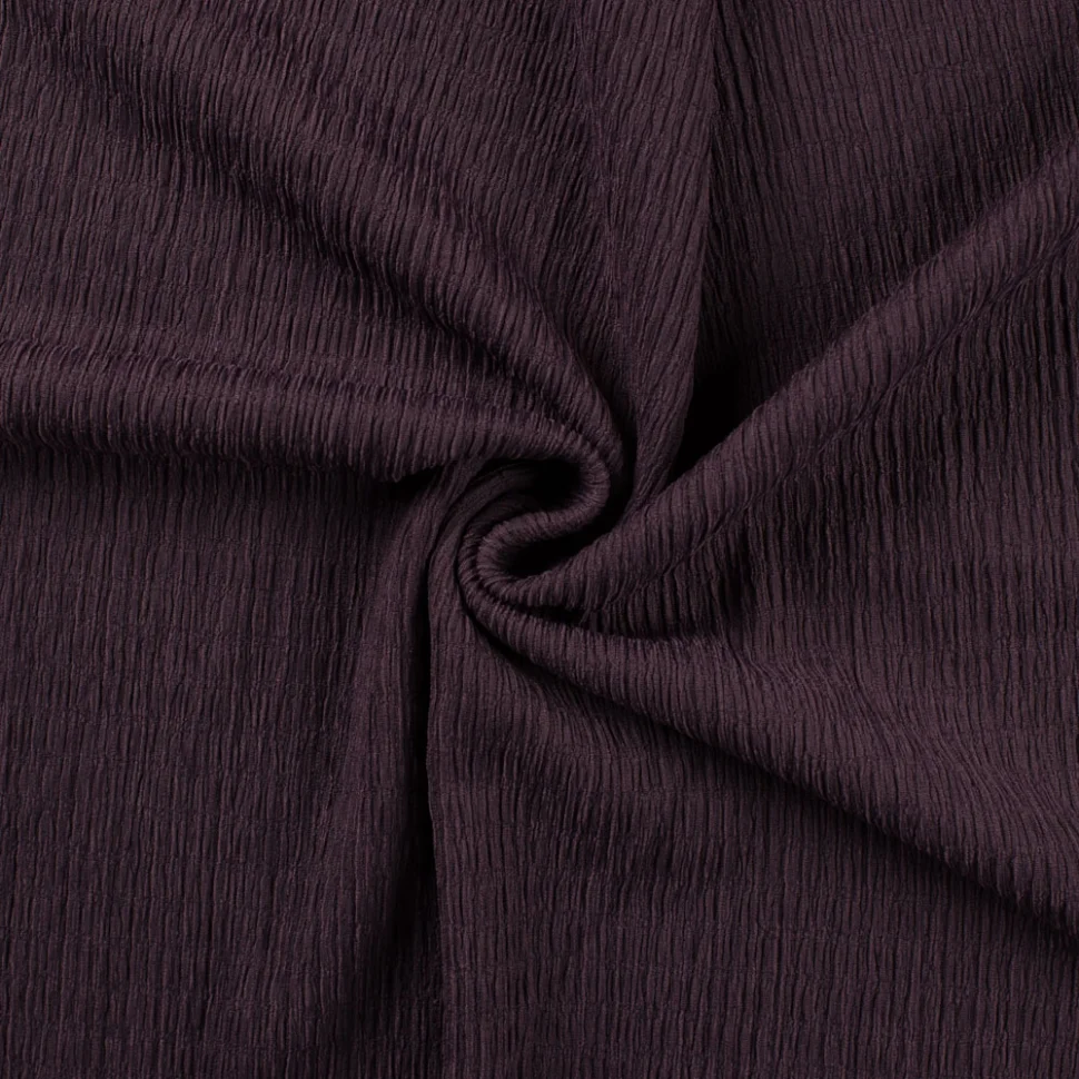 Tissu Jersey Smock uni Violet