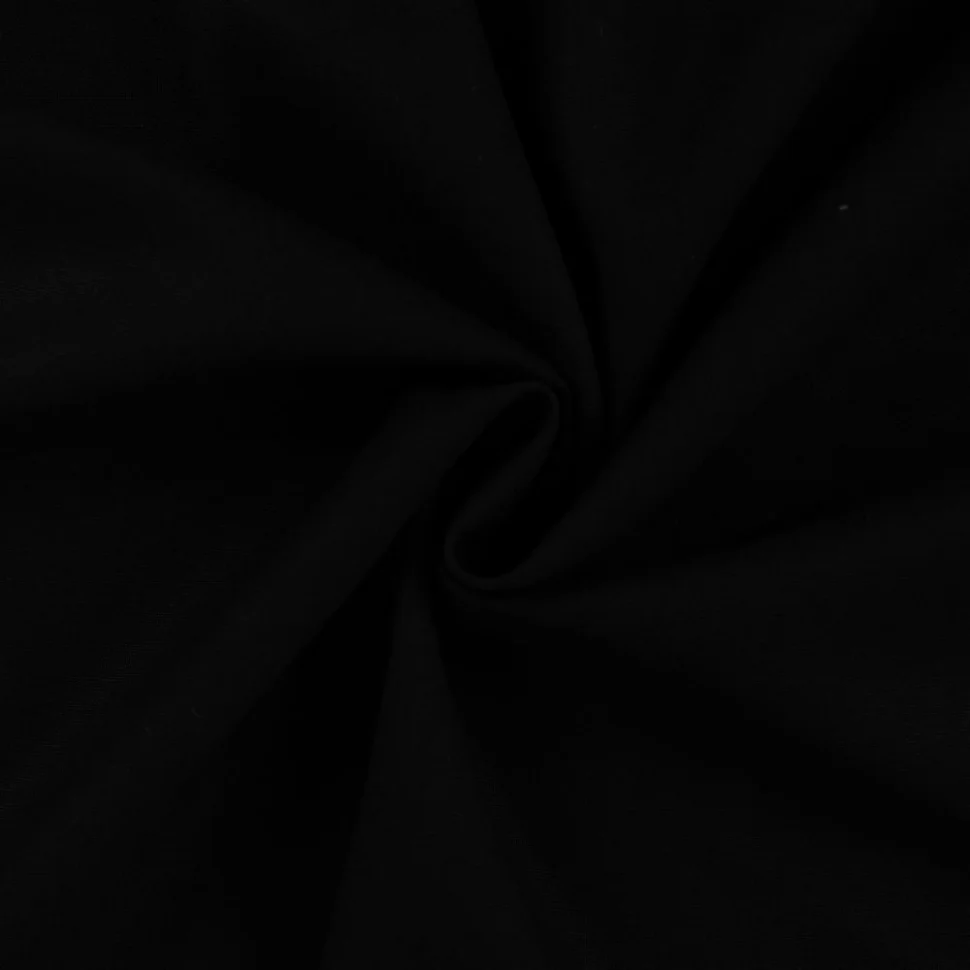 Tissu Viscose Lin Jimmy uni Noir