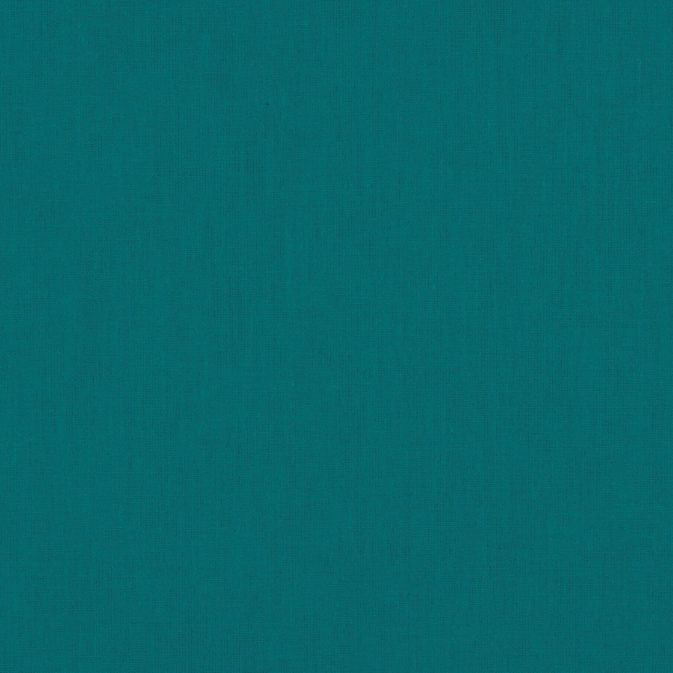 Tissu Coton enduit uni Bleu paon