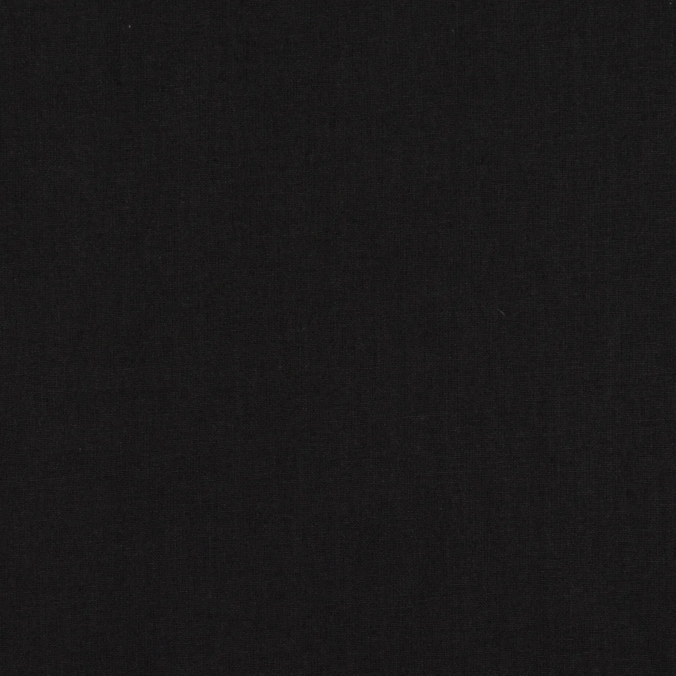 Coupon Tissu Coton enduit uni Noir - Coupon de 30 cm