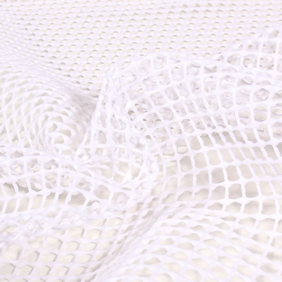 Tissu Antidérapant dessous de tapis Blanc