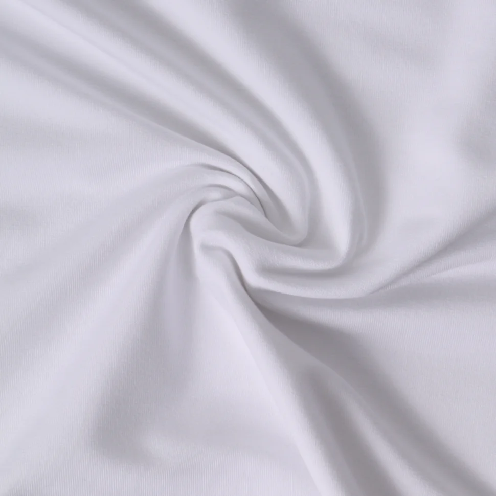 Tissu Sweat léger Soline sur fond Blanc