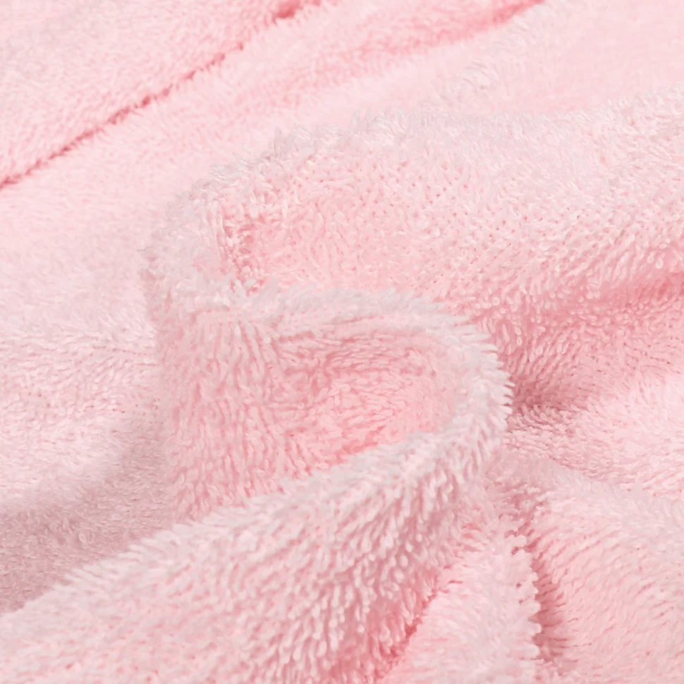 Tissu Eponge légère 320 g/m² Rose bébé