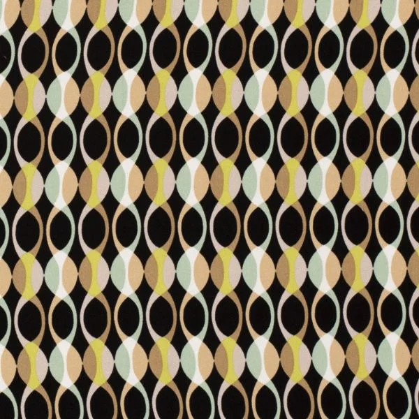 Tissu Viscose Twill Glenn sur fond Camel