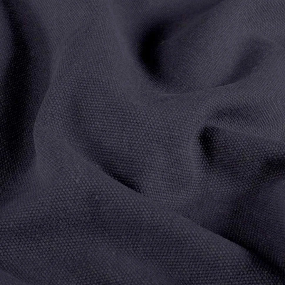 Tissu Toile Canvas d'ameublement uni Bleu marine