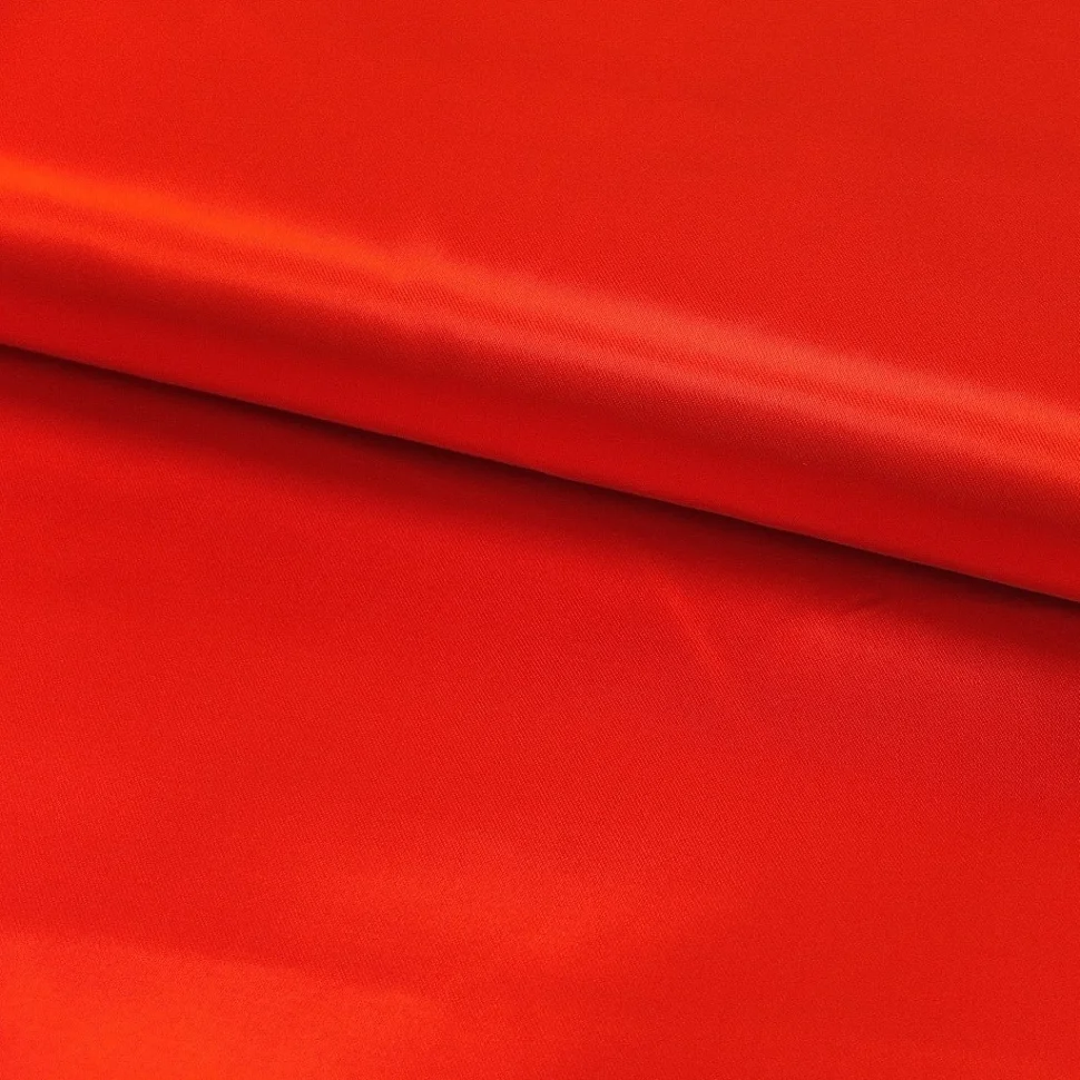 Coupon Tissu Satin uni Rouge x1m - Coupon de 70 cm