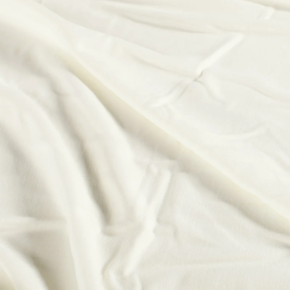 Tissu Jersey Viscose délavé uni Blanc cassé