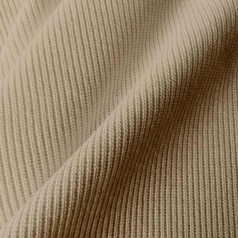 Tissu Maille Tricot Miloza uni Beige